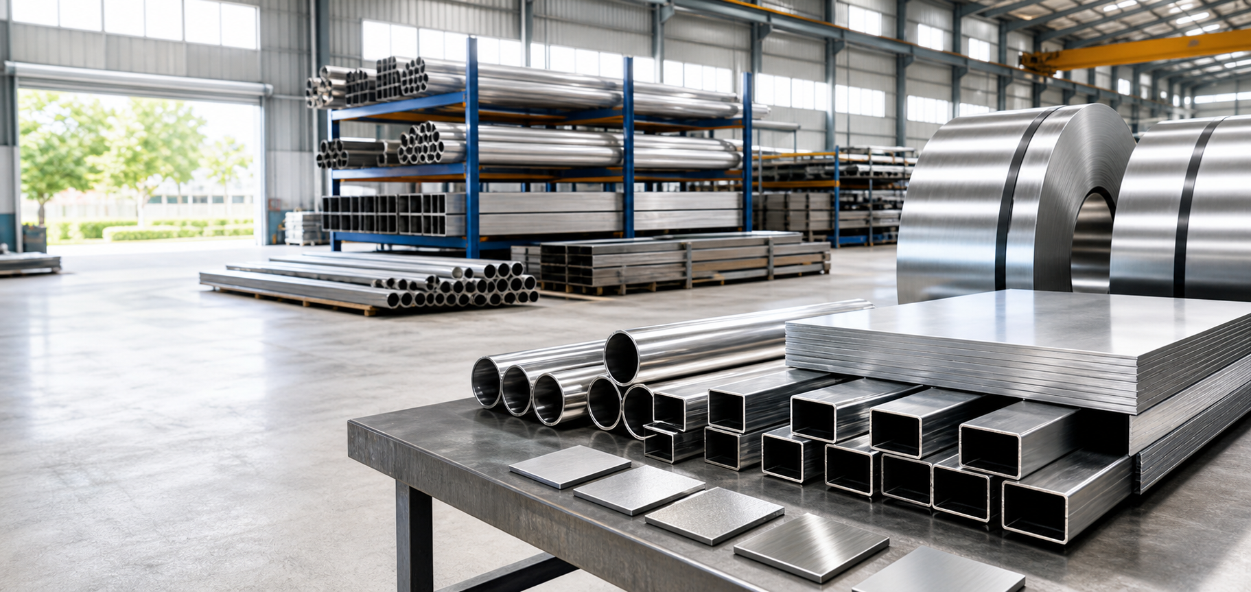 Kho vật tư inox Đại Lý Inox