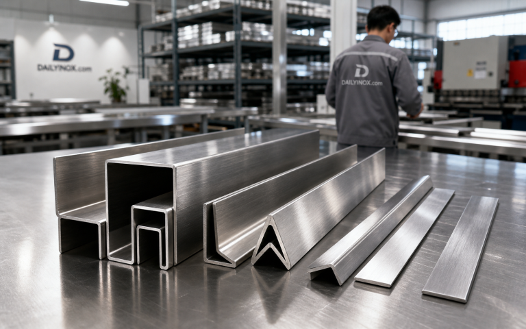 Nẹp inox chữ U/V tại Dailyinox.com