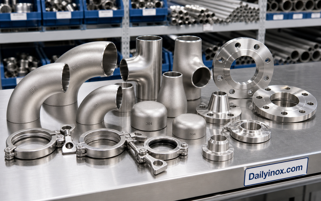 Phụ kiện inox công nghiệp tại Dailyinox.com