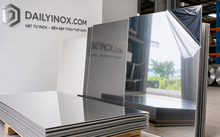Tấm inox gương 304 tại Dailyinox.com